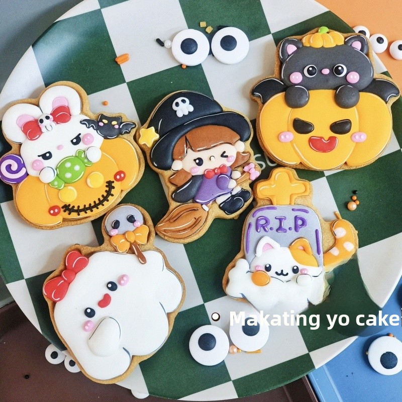 loween Pumpkin Witch Ghost Car - Kitchen Witch Baking ulasan dan harga