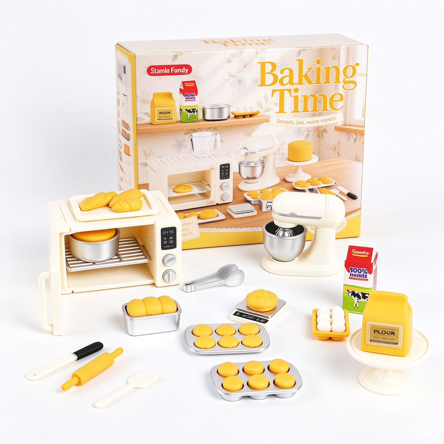Mini Baking Pretend Play Set,  - Baking Kitchen Set ulasan dan harga